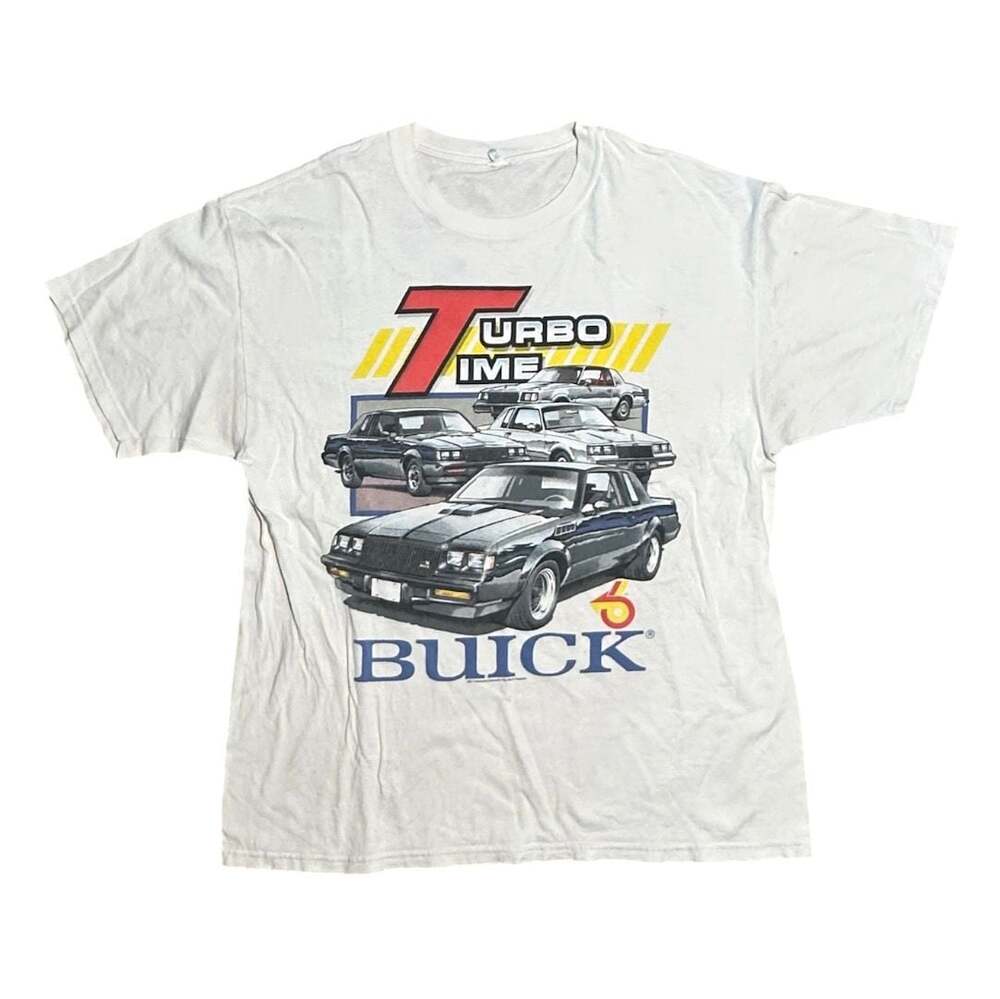 Vintage 1980s Buick Turbo Time Graphic T-Shirt